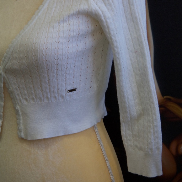 Jenna Jameson Vintage Guess V-Neck Crop Top Total 90's - Picture 4 of 8